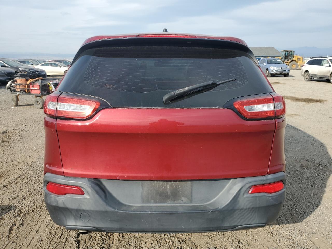 2014 Jeep Grand Cherokee VIN 1C4PJLABXEW319181 Copart auction photo, front end / rear end damage thumbnail 6