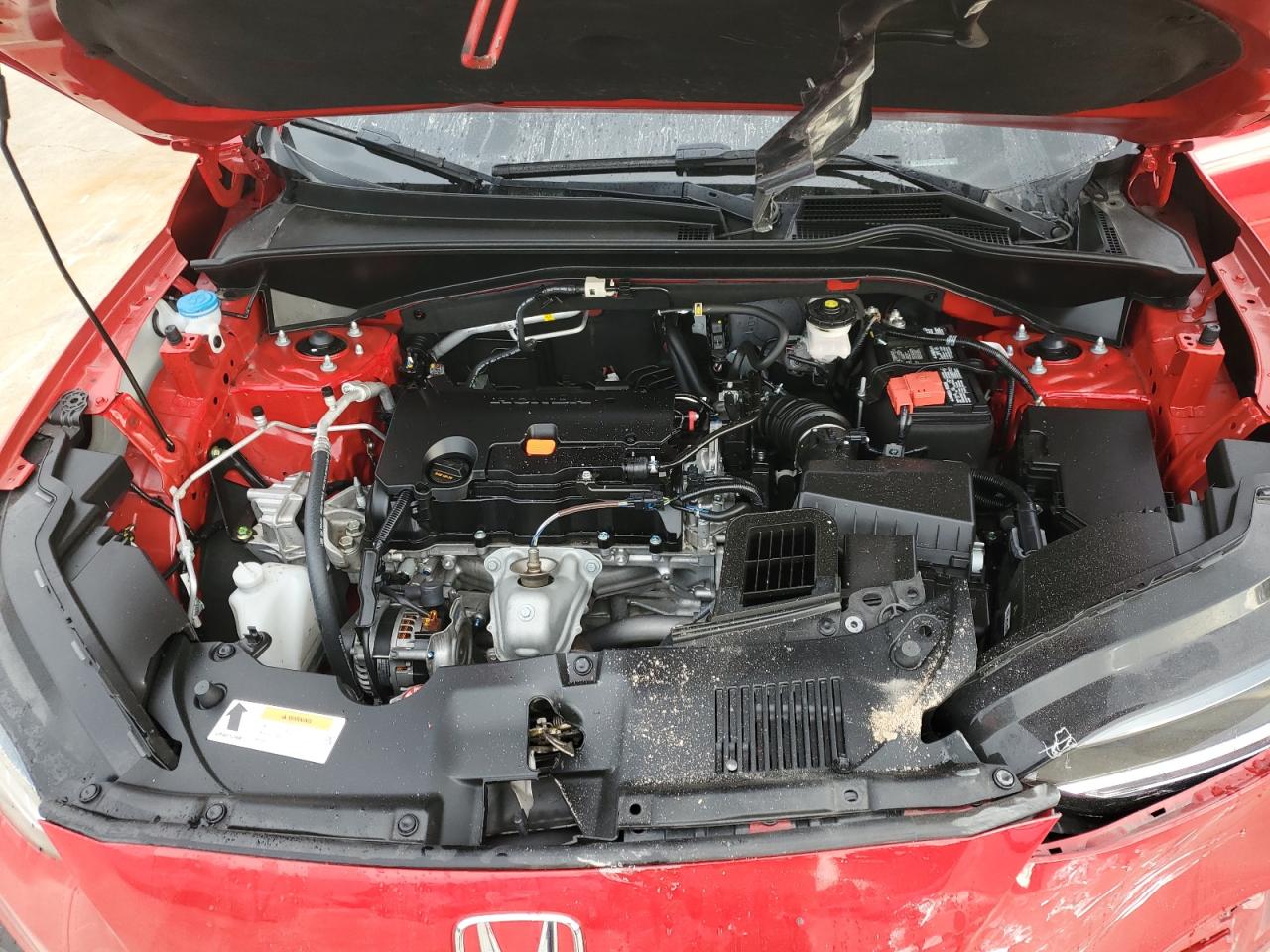 2023 Honda HR-V VIN 3CZRZ1H56PM744805 Copart auction photo, front end damage thumbnail 12