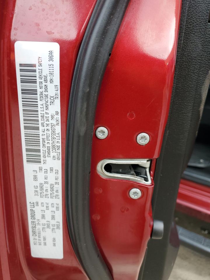 2015 RAM 1500 VIN 1C6RR7HT6FS503797 Copart auction photo, front end damage thumbnail 12