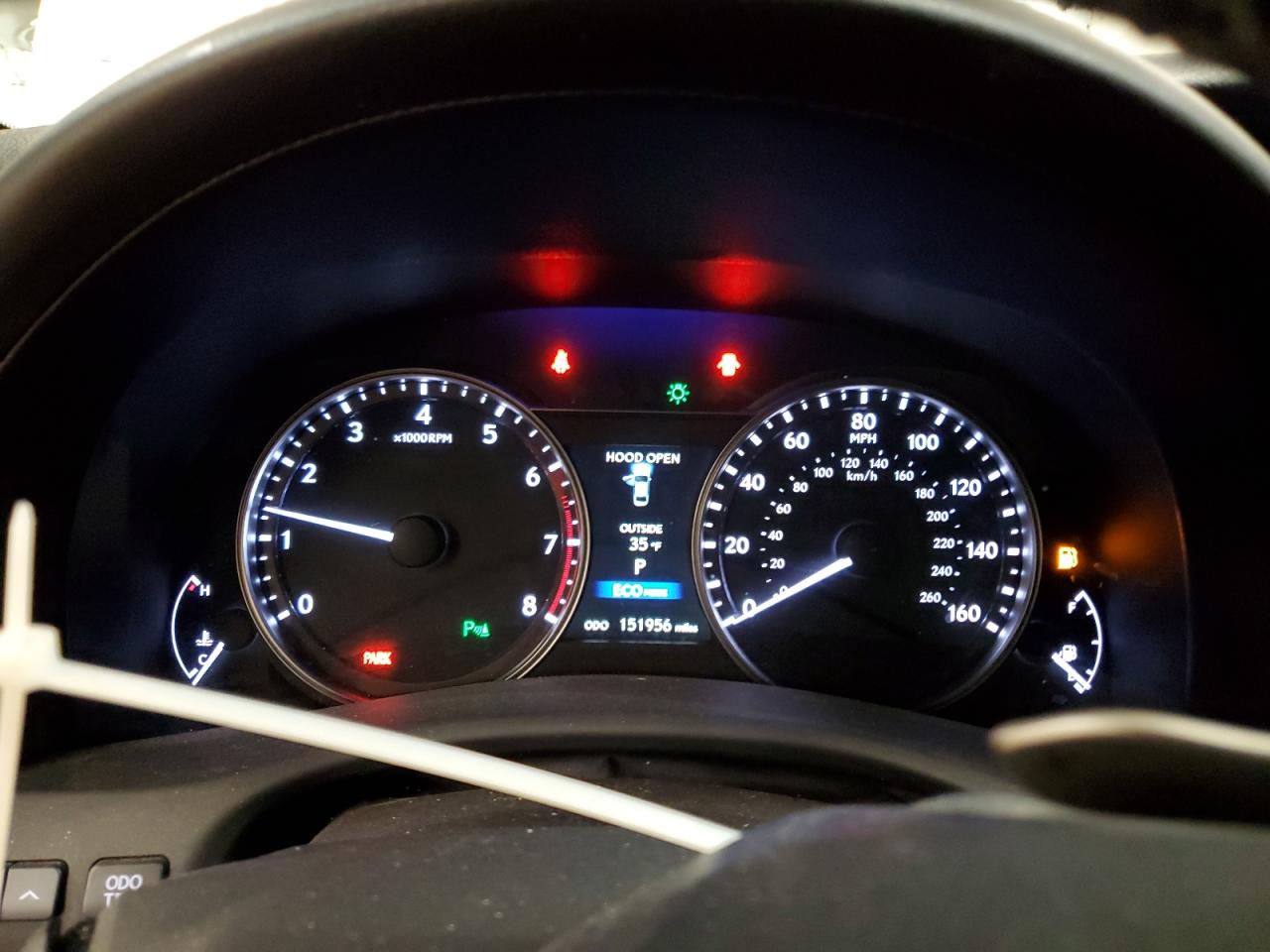 2013 Lexus GS VIN JTHCE1BL8D5005160 Copart auction photo, front end damage thumbnail 9