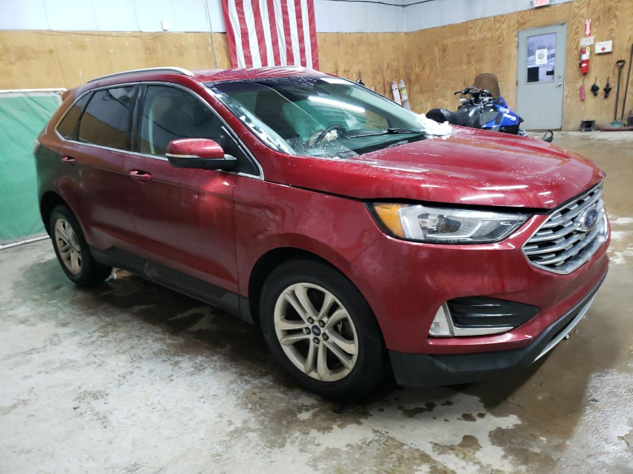 2019 Ford Edge VIN 2FMPK4J95KBC34970 Copart auction photo, front end / minor dent/scratches damage thumbnail 4