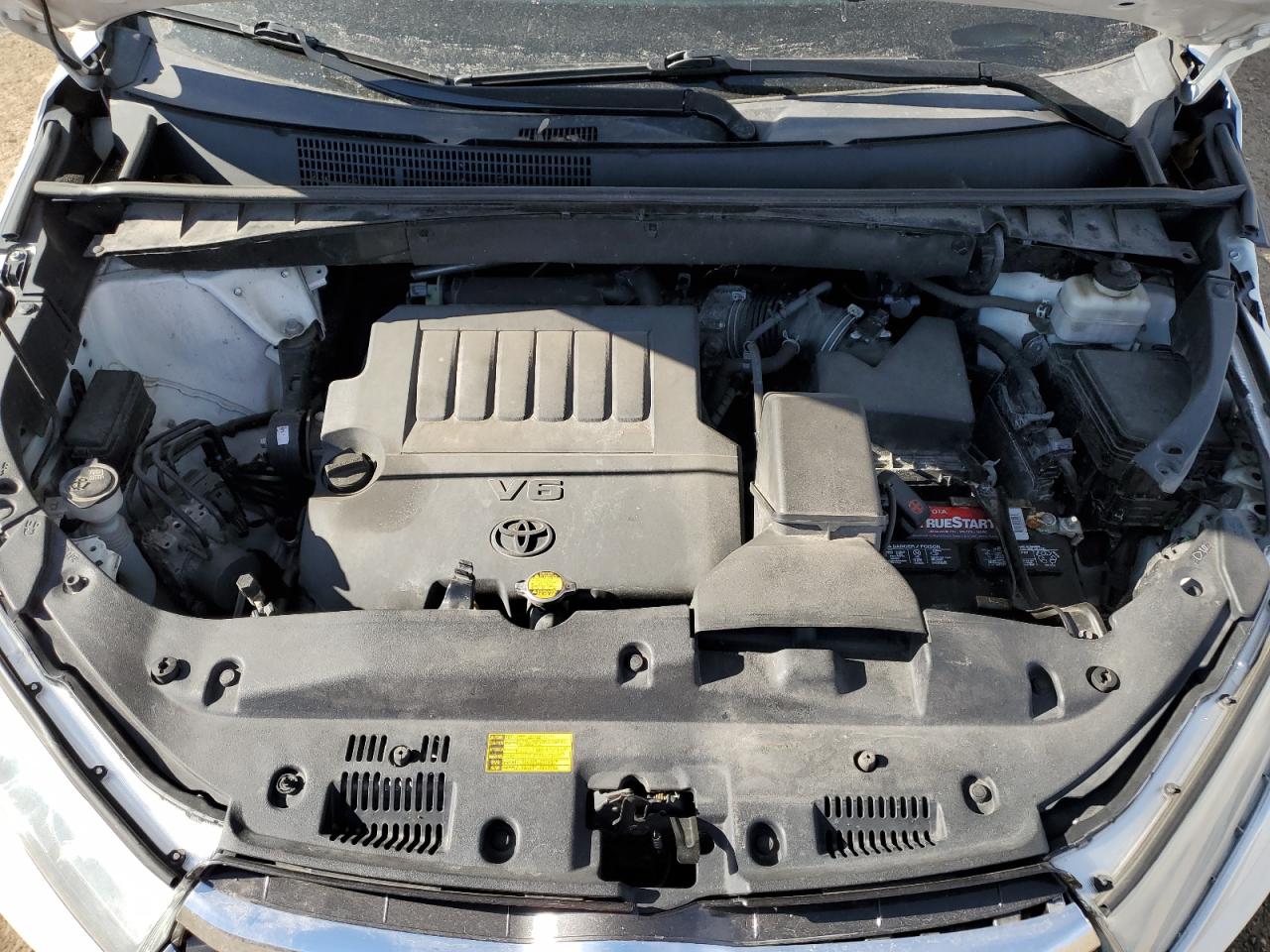 2014 Toyota Highlander VIN 5TDDKRFH4ES015702 Copart auction photo, front end / undercarriage damage thumbnail 13