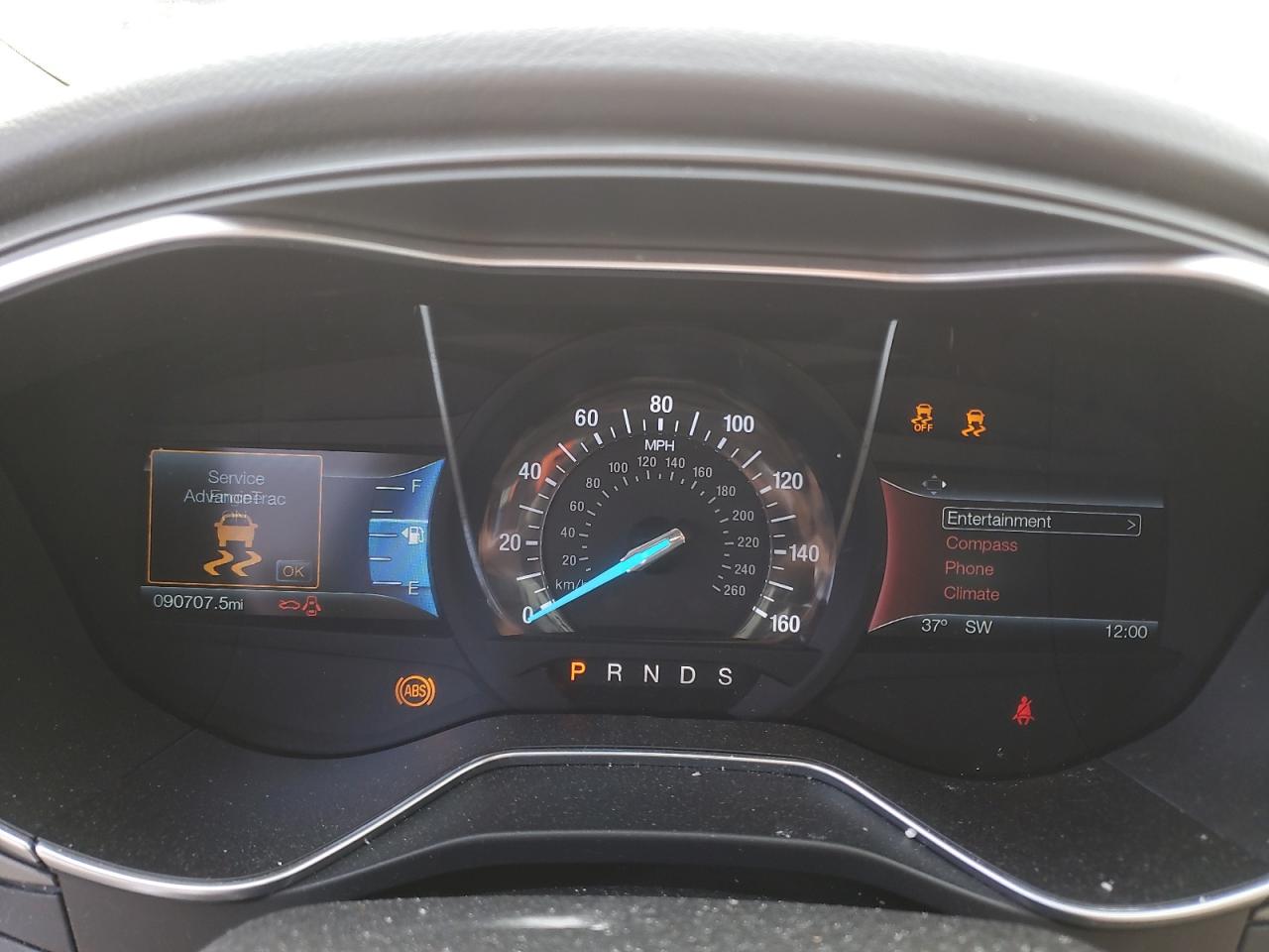 2016 Ford Fusion VIN 3FA6P0K97GR391343 Copart auction photo, side damage thumbnail 9