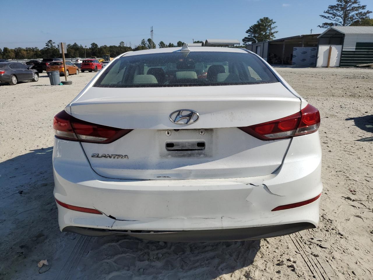2017 Hyundai Elantra VIN 5NPD84LF7HH153720 Copart auction photo, minor dent/scratches damage thumbnail 6