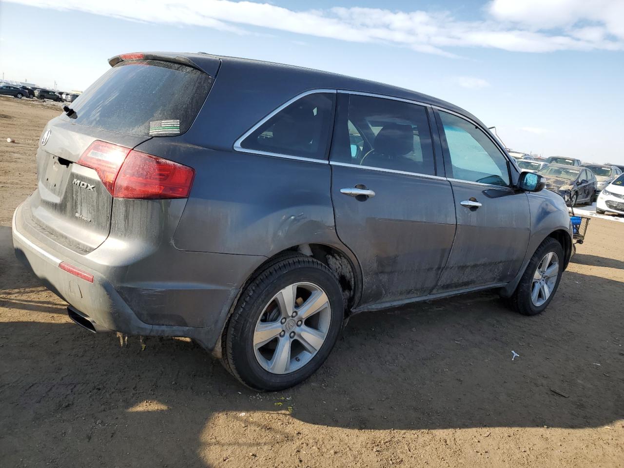2011 Acura MDX VIN 2HNYD2H67BH510303 Copart auction photo, side damage thumbnail 3
