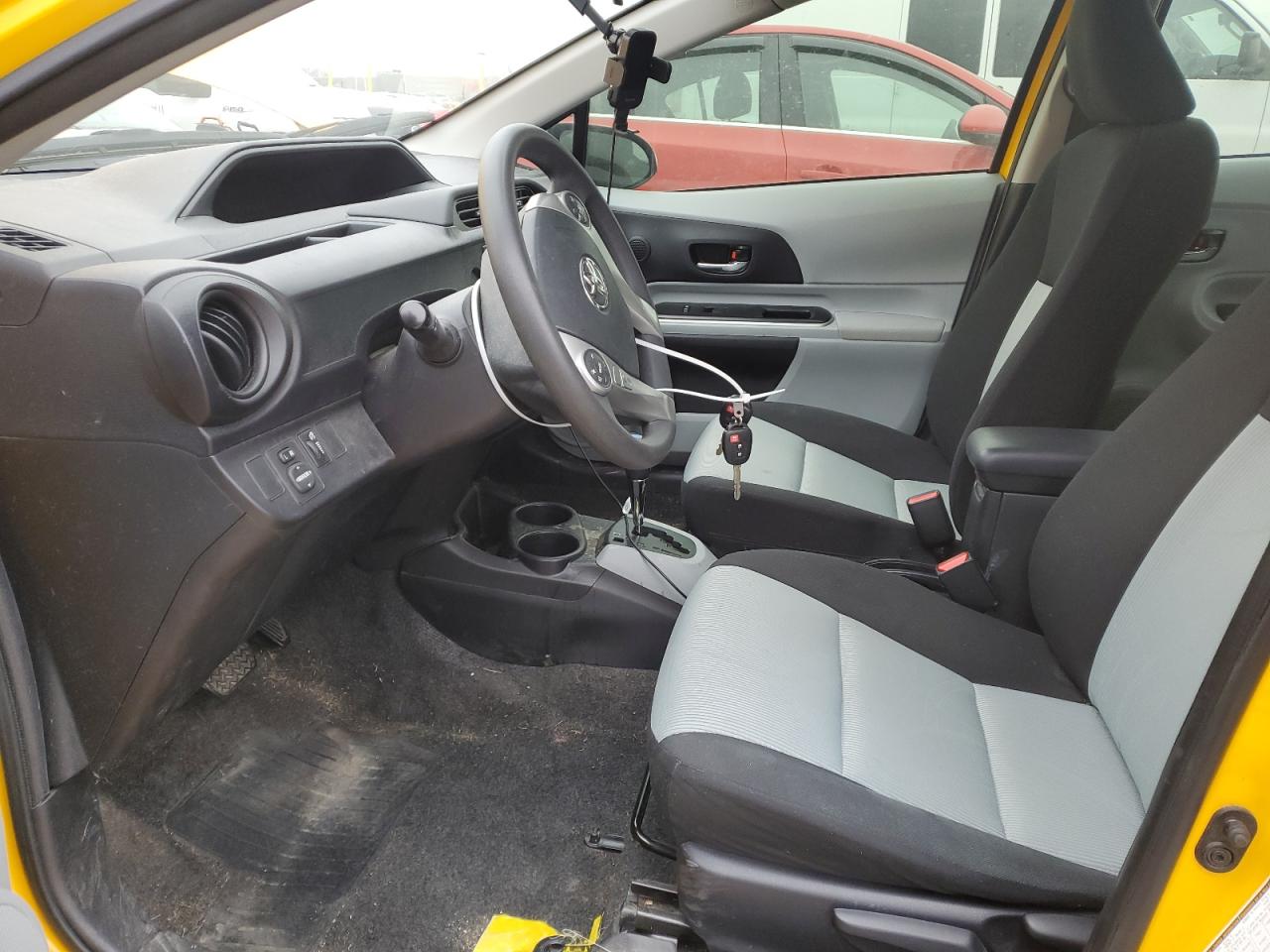 2014 Toyota Prius VIN JTDKDTB34E1075887 Copart auction photo, rear end / mechanical damage thumbnail 7