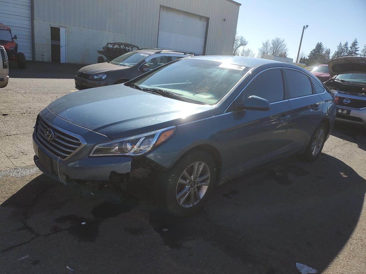 2016 Hyundai Sonata VIN 5NPE24AF6GH267411 - Copart auction photo