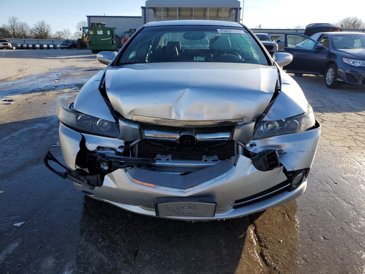 2008 Acura TL VIN 19UUA76578A026628 Copart auction photo, front end / minor dent/scratches damage thumbnail 5