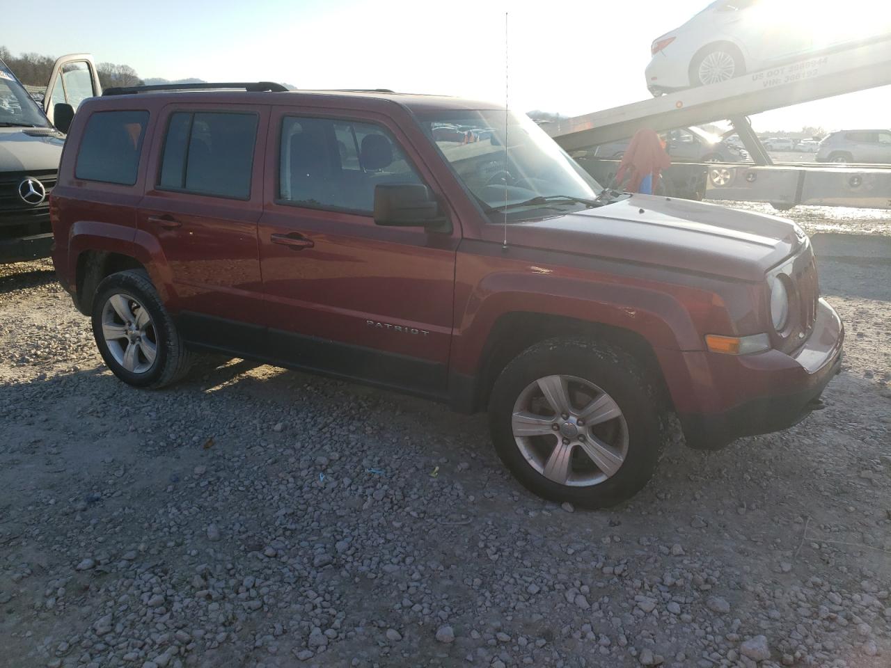 2014 Jeep Liberty (Patriot) VIN 1C4NJRBB2ED584875 Copart auction photo, all over / stripped damage thumbnail 4