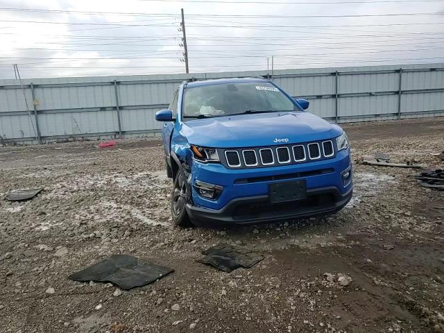 2020 Jeep Compass VIN 3C4NJDBB0LT149041 Copart auction photo, front end / side damage thumbnail 11