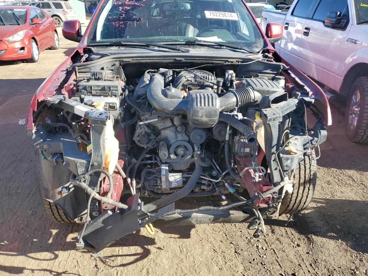 2012 Jeep Grand Cherokee VIN 1C4RJFAG8CC280868 Copart auction photo, front end damage thumbnail 12