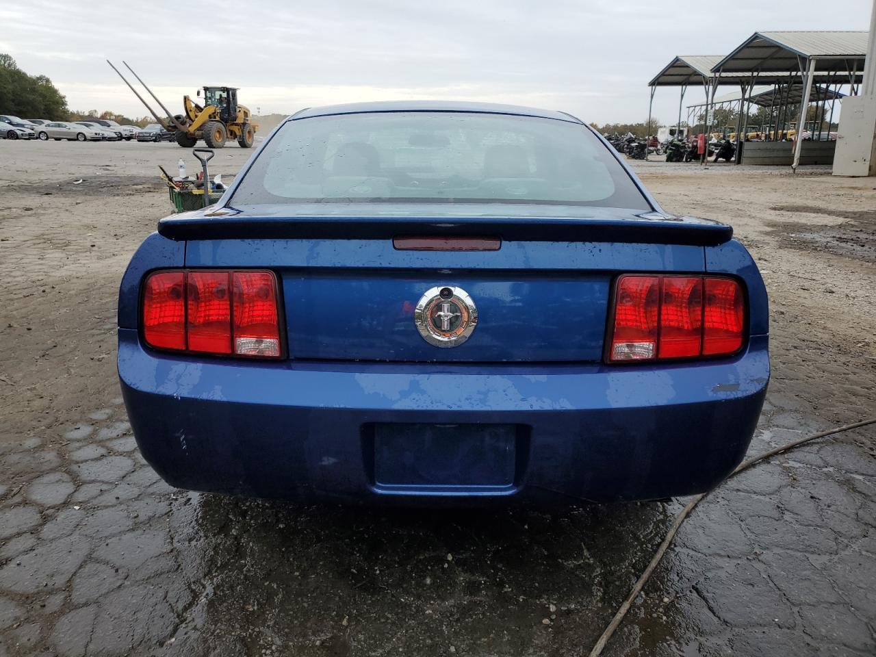 2008 Ford Mustang VIN 1ZVHT80N485115068 Copart auction photo, side / front end damage thumbnail 6