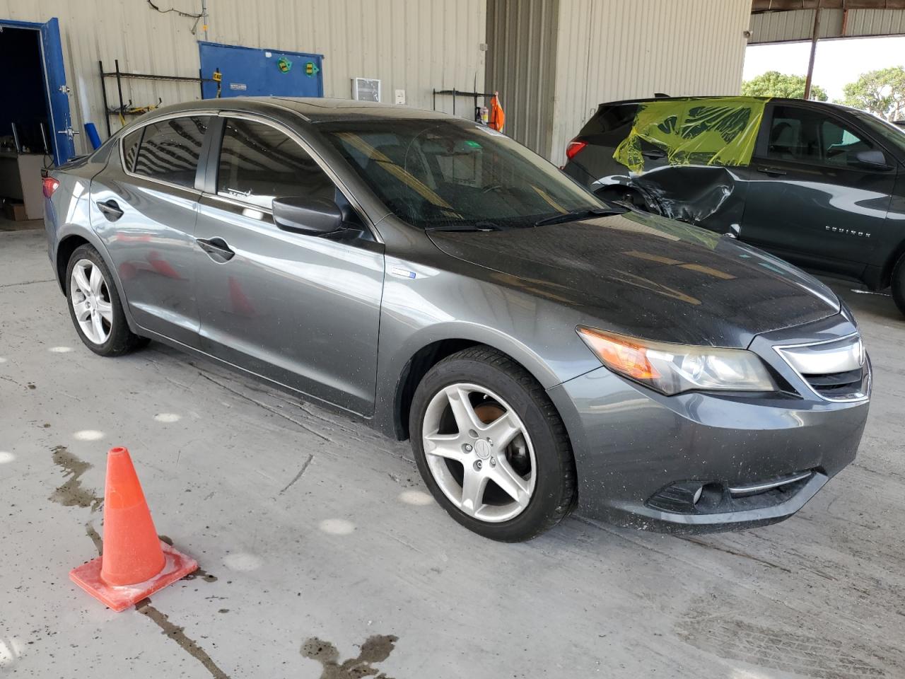 2013 Acura ILX VIN 19VDE3F75DE301474 Copart auction photo, mechanical damage thumbnail 4