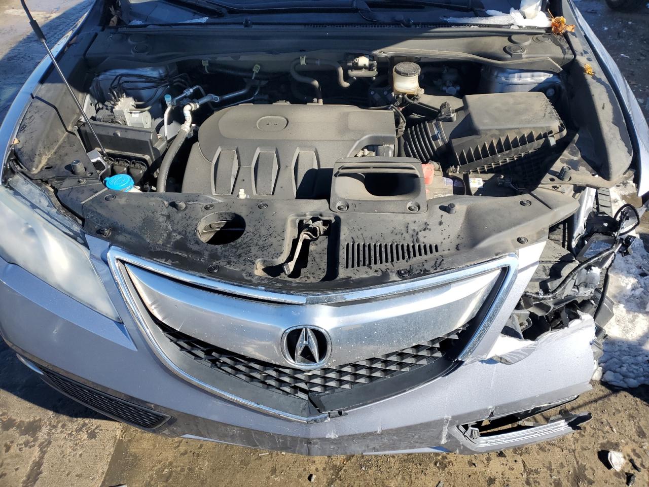 2014 Acura RDX VIN 5J8TB4H57EL006397 Copart auction photo, front end / side damage thumbnail 12