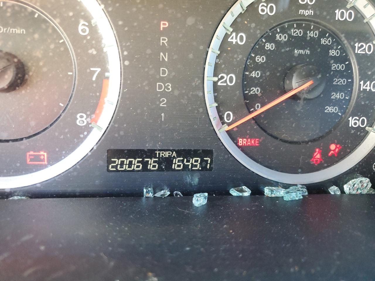 2008 Honda Accord VIN 1HGCS12868A004948 Copart auction photo, all over damage thumbnail 9