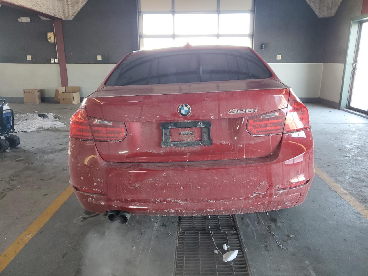2014 BMW 3er VIN WBA3A5C52EP601114 Copart auction photo, front end / side damage thumbnail 6