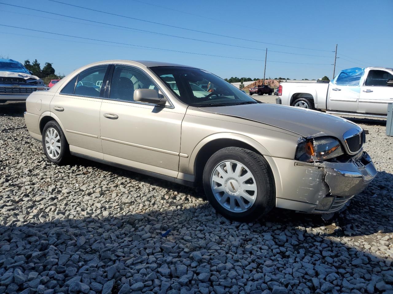 2004 Lincoln LS VIN 1LNHM86S84Y602789 Copart auction photo, front end damage thumbnail 4