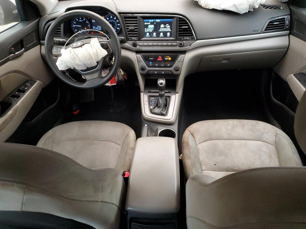 2017 Hyundai Elantra VIN 5NPD84LF8HH099117 Copart auction photo, front end / side damage thumbnail 8