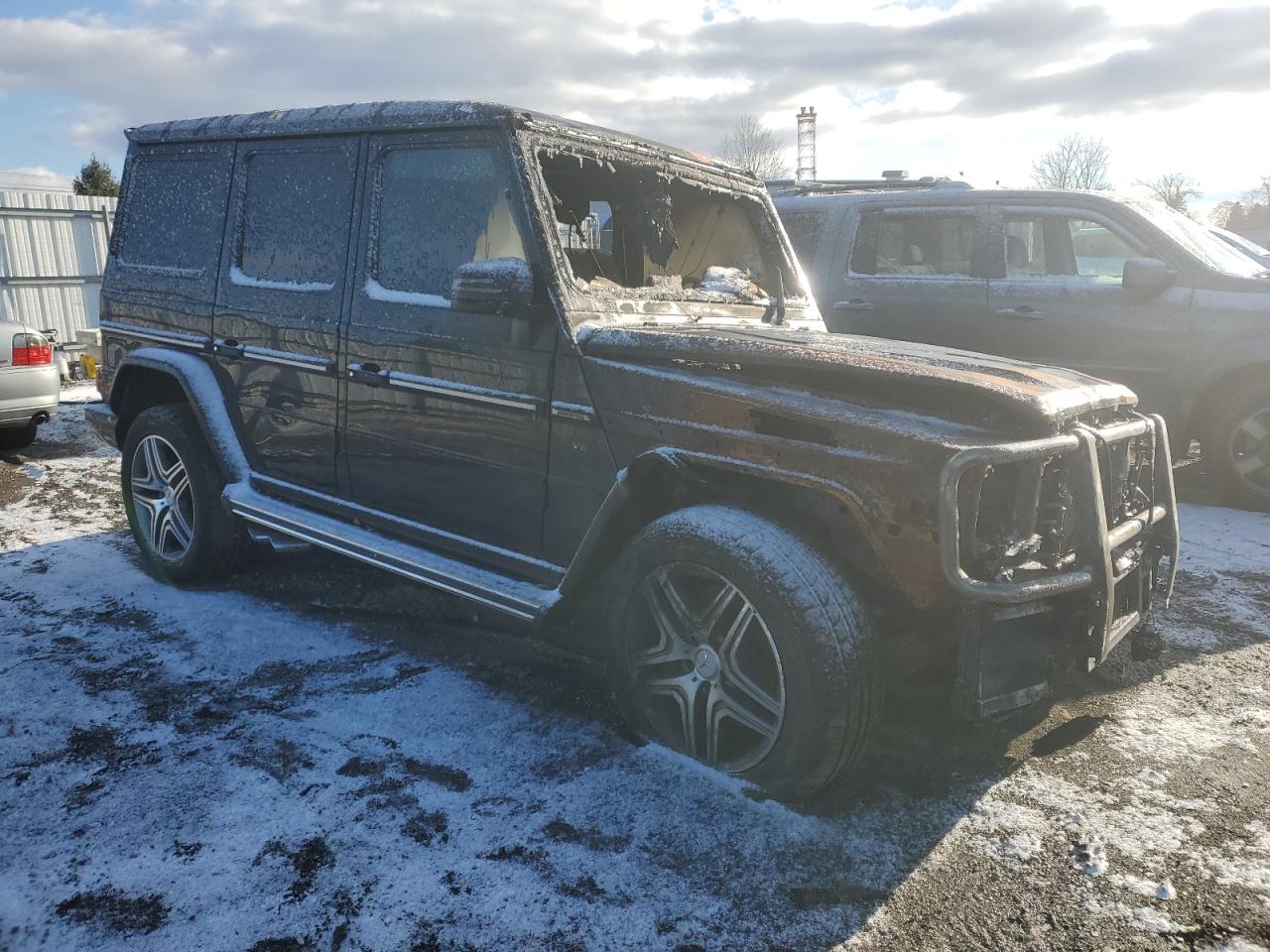 2015 Mercedes-Benz G-klasse VIN WDCYC7DF2FX235723 Copart auction photo, burn - engine / burn - interior damage thumbnail 4
