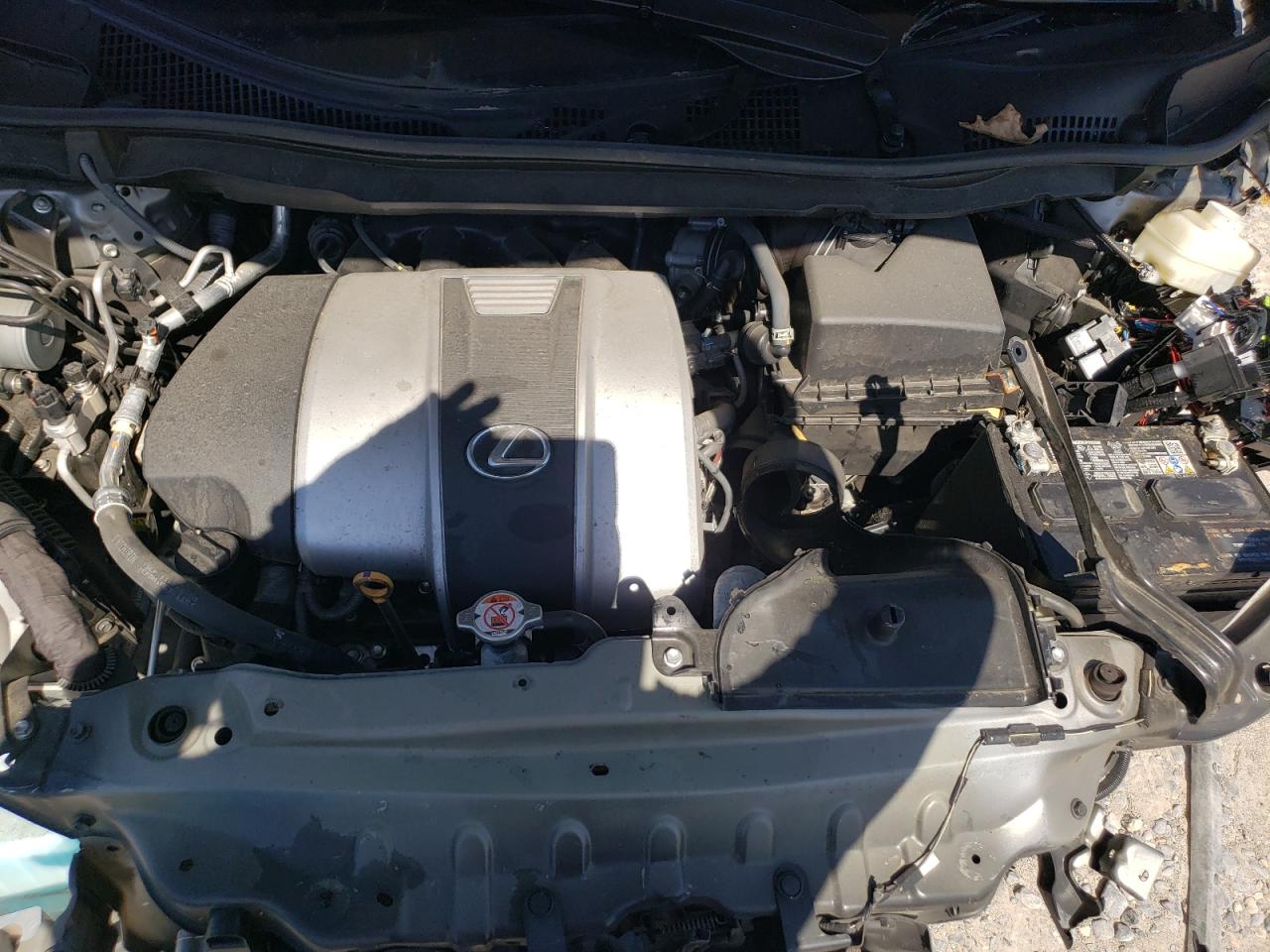 2022 Lexus RX VIN 2T2YZMDA2NC324580 Copart auction photo, front end / side damage thumbnail 12
