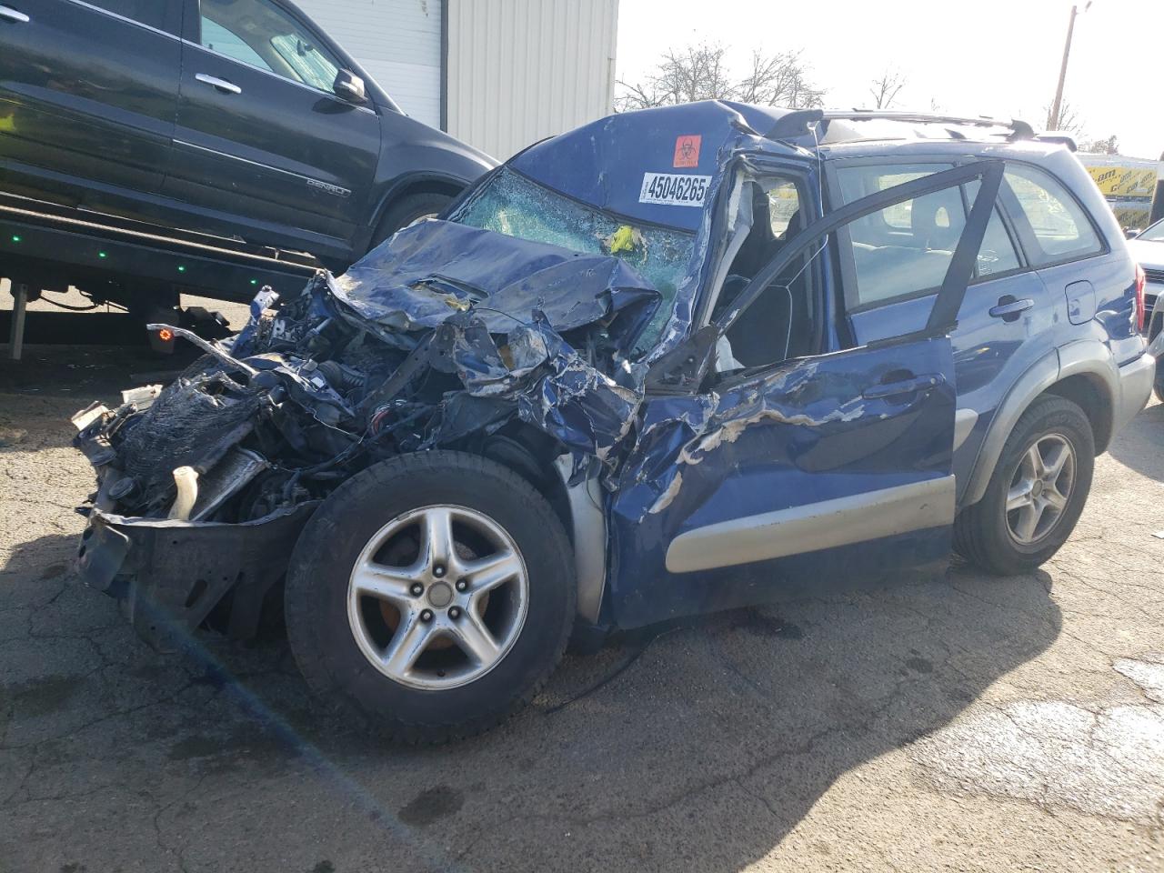 2004 Toyota RAV 4 VIN JTEGD20V240027714