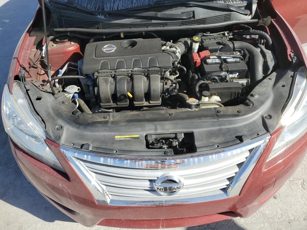 2015 Nissan Sentra VIN 3N1AB7APXFY280319 Copart auction photo, water/flood damage thumbnail 11