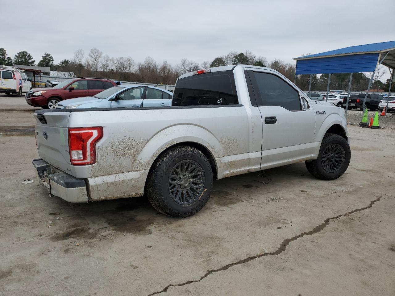2016 Ford F-150 VIN 1FTMF1C8XGKE01397 Copart auction photo, all over / side damage thumbnail 3