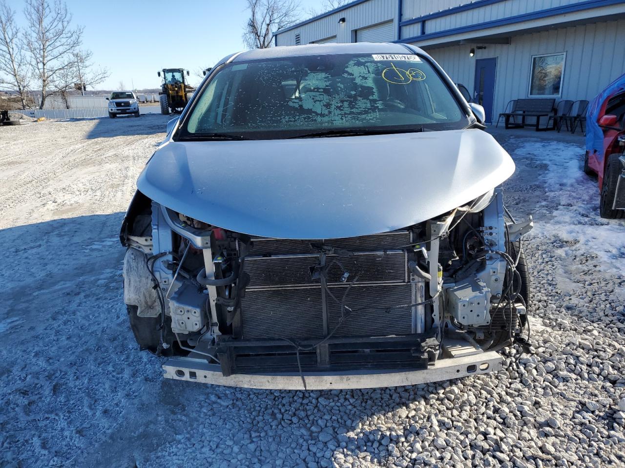 2022 Toyota Sienna VIN 5TDKRKECXNS115657 Copart auction photo, front end damage thumbnail 5