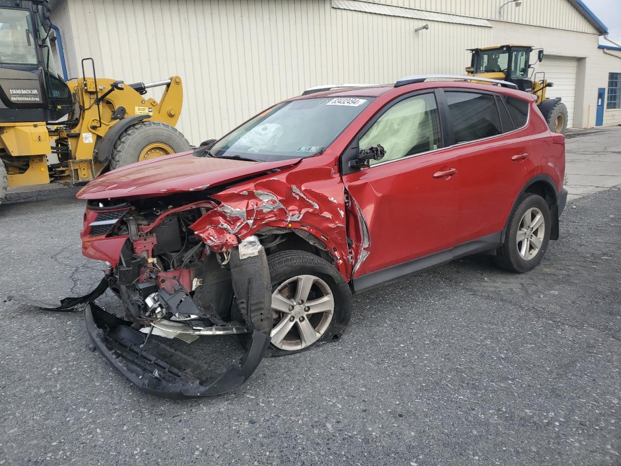 2013 Toyota RAV 4 VIN JTMRFREV4DD039493