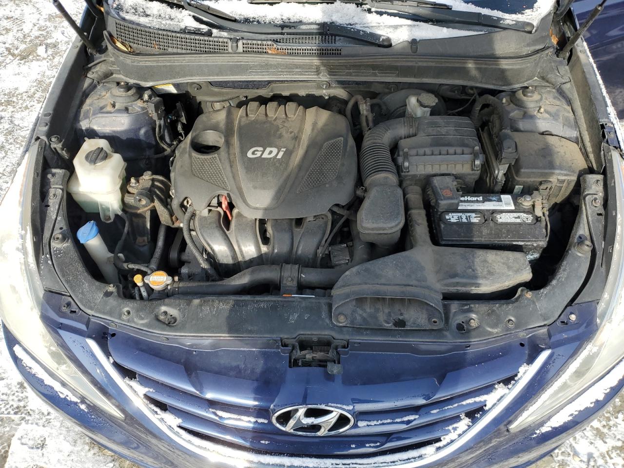 2012 Hyundai Sonata VIN 5NPEB4AC2CH438350 Copart auction photo, vandalism damage thumbnail 11