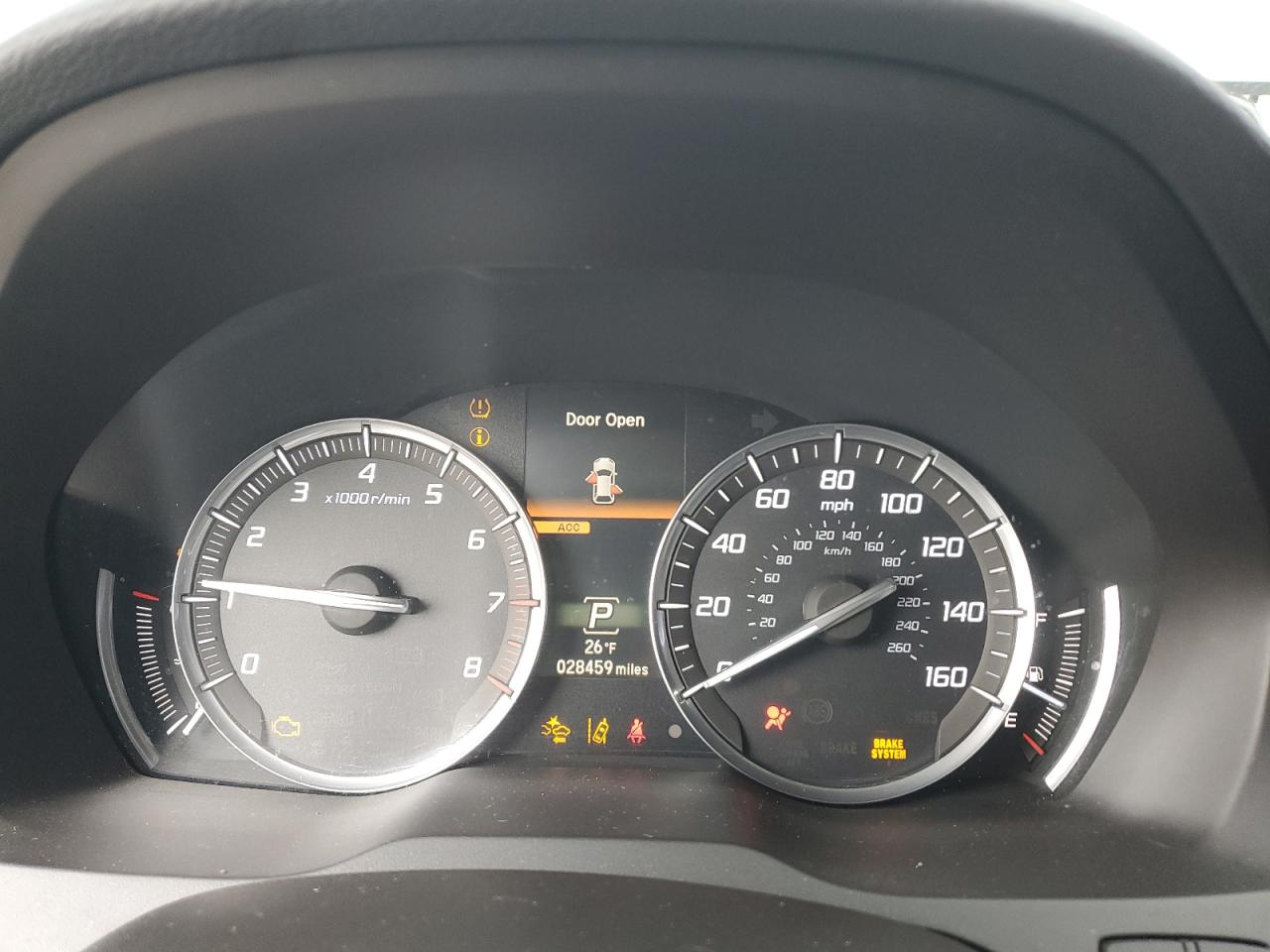 2016 Acura MDX VIN 5FRYD4H41GB030091 Copart auction photo, front end damage thumbnail 9