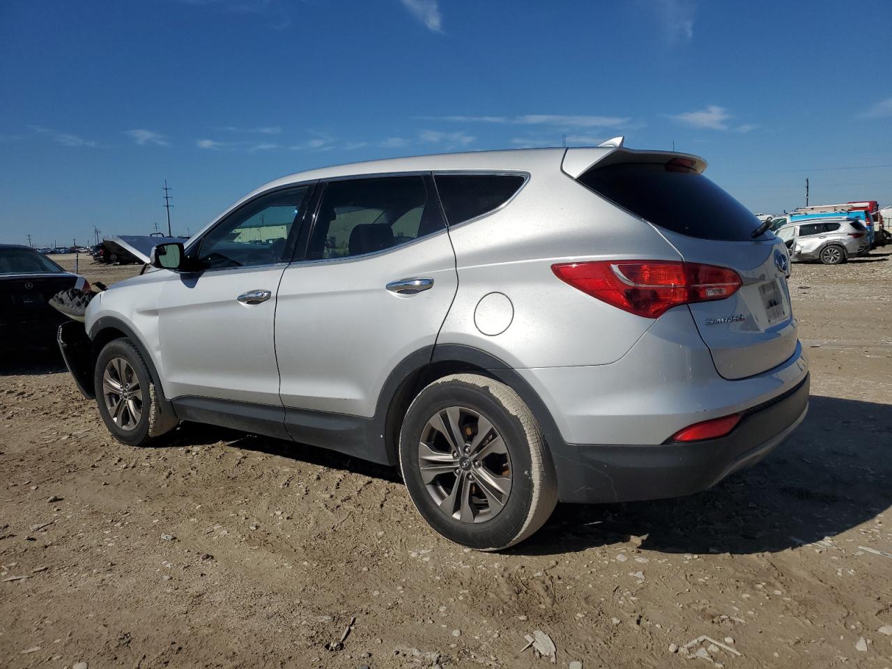 2016 Hyundai Santa Fe VIN 5XYZTDLB1GG322976 Copart auction photo, front end damage thumbnail 2