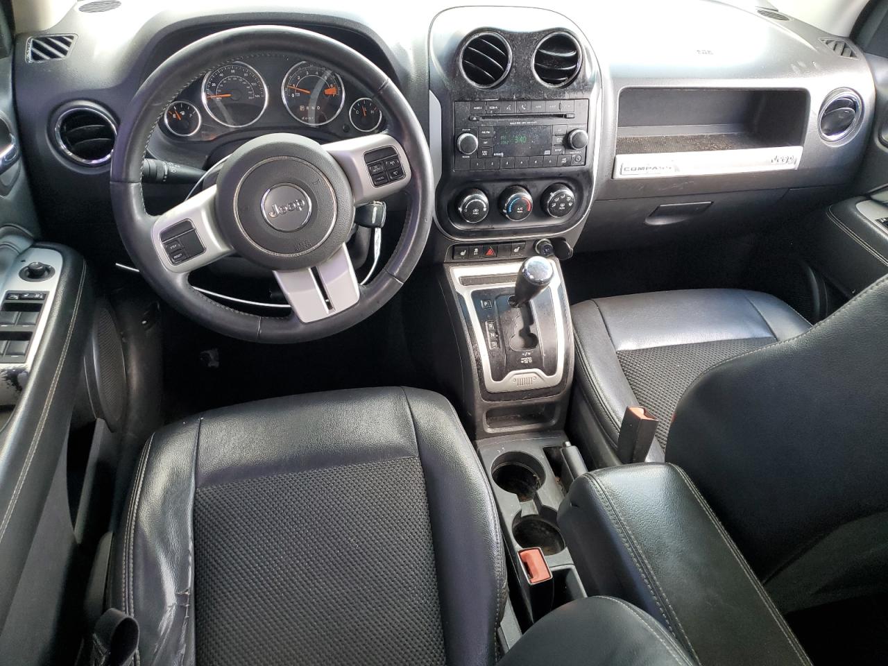 2017 Jeep Compass VIN 1C4NJCEA8HD116170 Copart auction photo, front end / side damage thumbnail 8