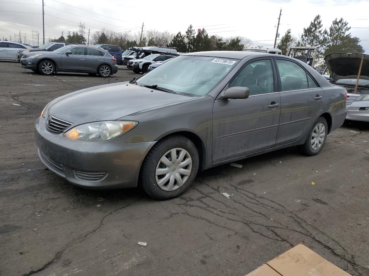 2005 Toyota Camry VIN 4T1BE30K95U536079