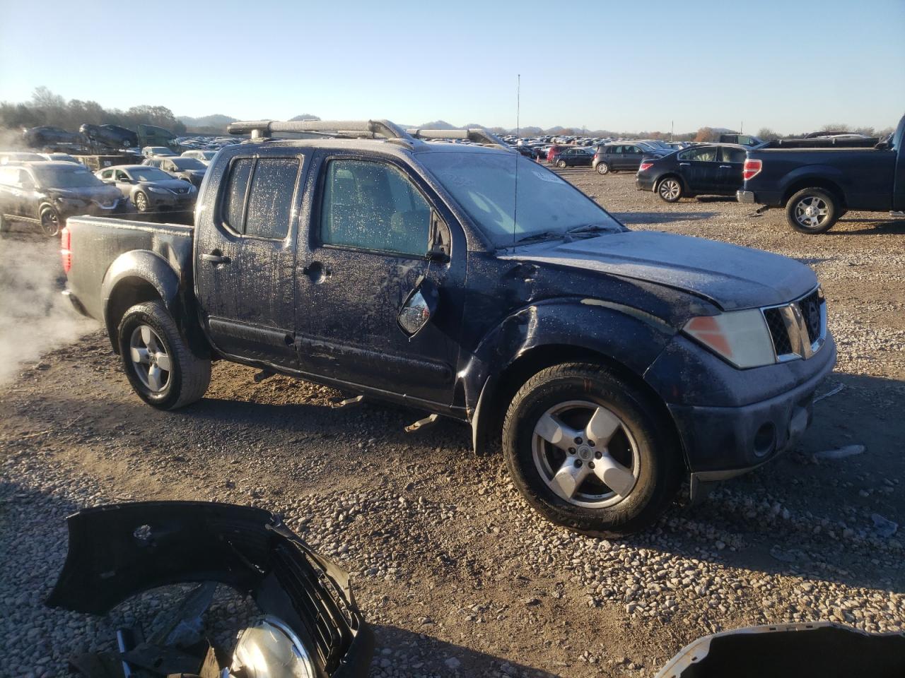 2006 Nissan Navara (Frontier) VIN 1N6AD07W76C449019 Copart auction photo, all over damage thumbnail 4