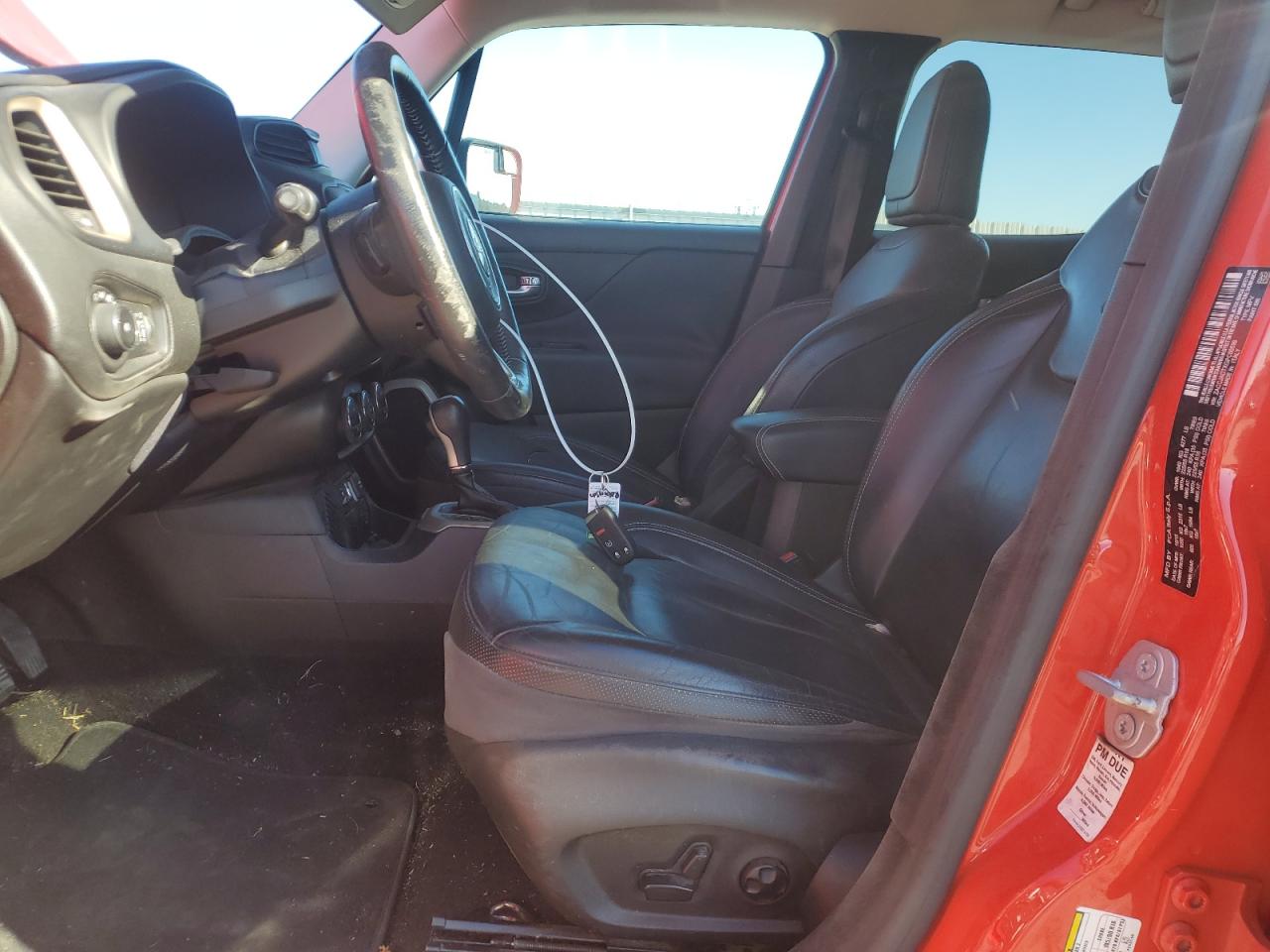 2016 Jeep Renegade VIN ZACCJADTXGPC66599 Copart auction photo, front end / minor dent/scratches damage thumbnail 7