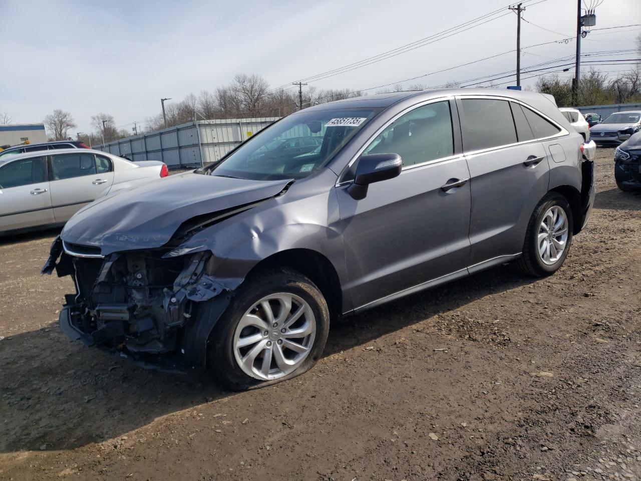 2018 Acura RDX VIN 5J8TB4H55JL027498 - Copart auction photo