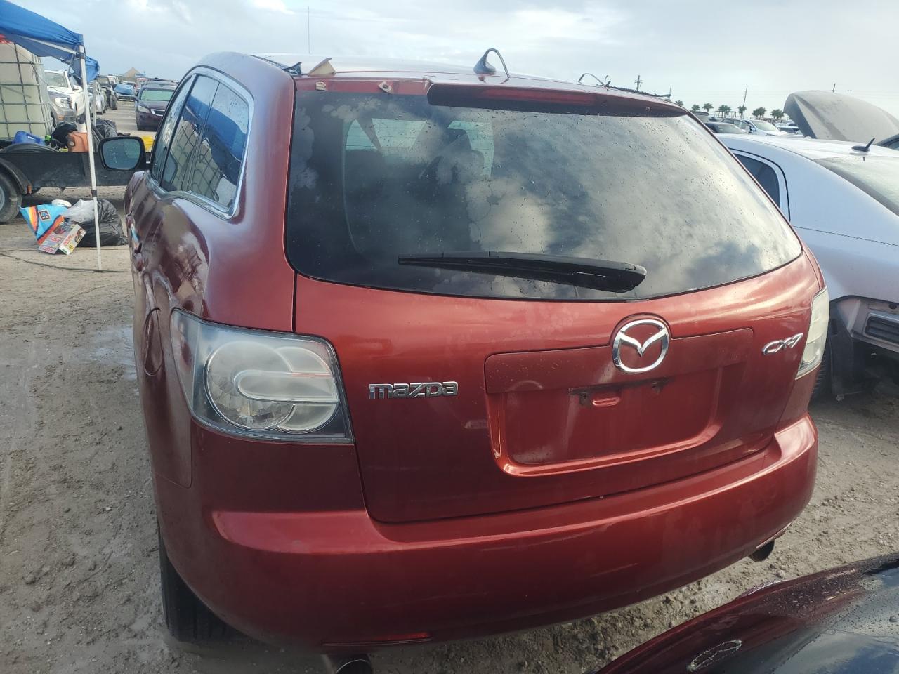 2007 Mazda CX-7 VIN JM3ER293270155378 Copart auction photo, water/flood damage thumbnail 6
