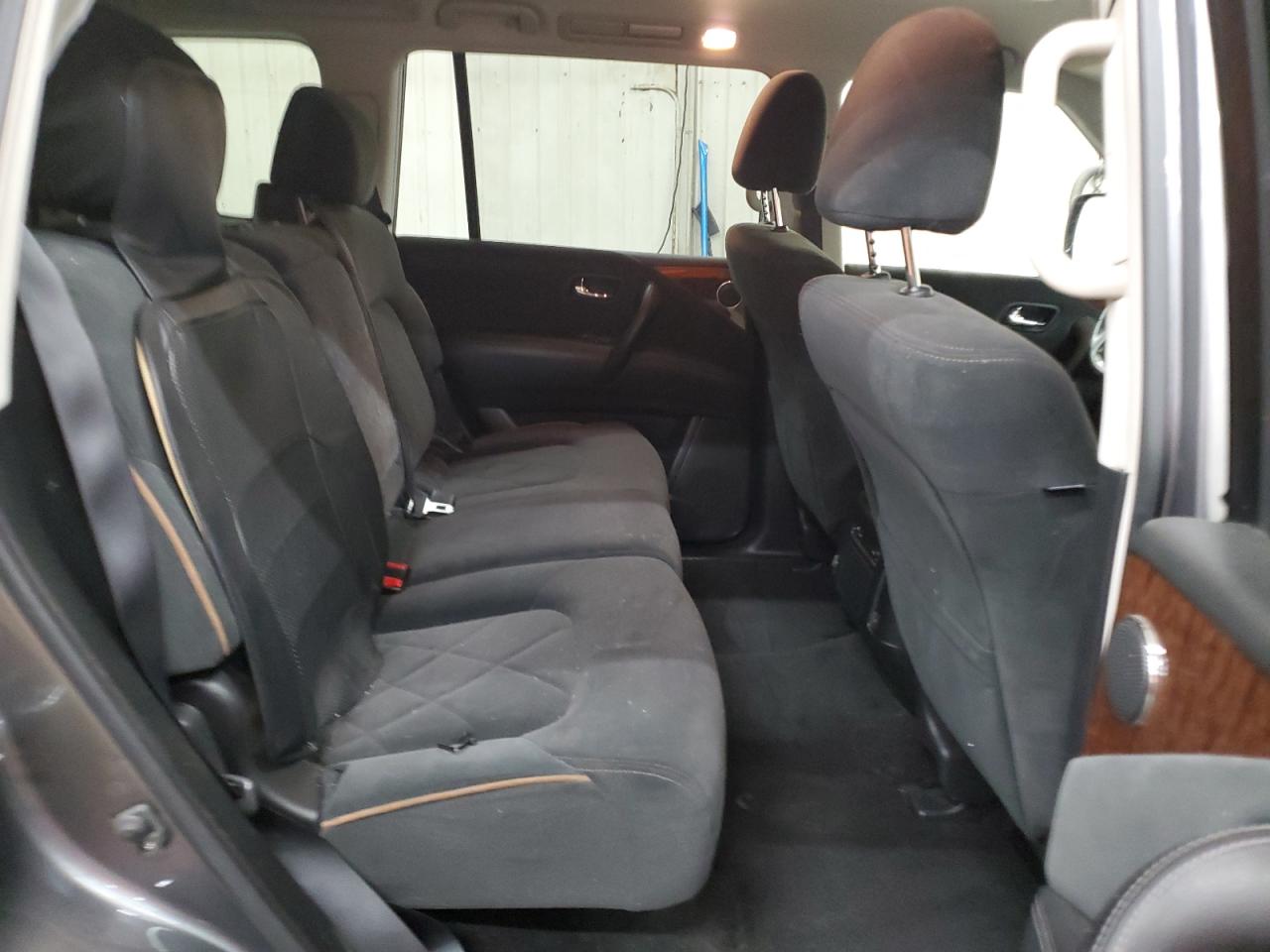 2019 Nissan Armada VIN JN8AY2NC7K9585738 Copart auction photo, front end / side damage thumbnail 11