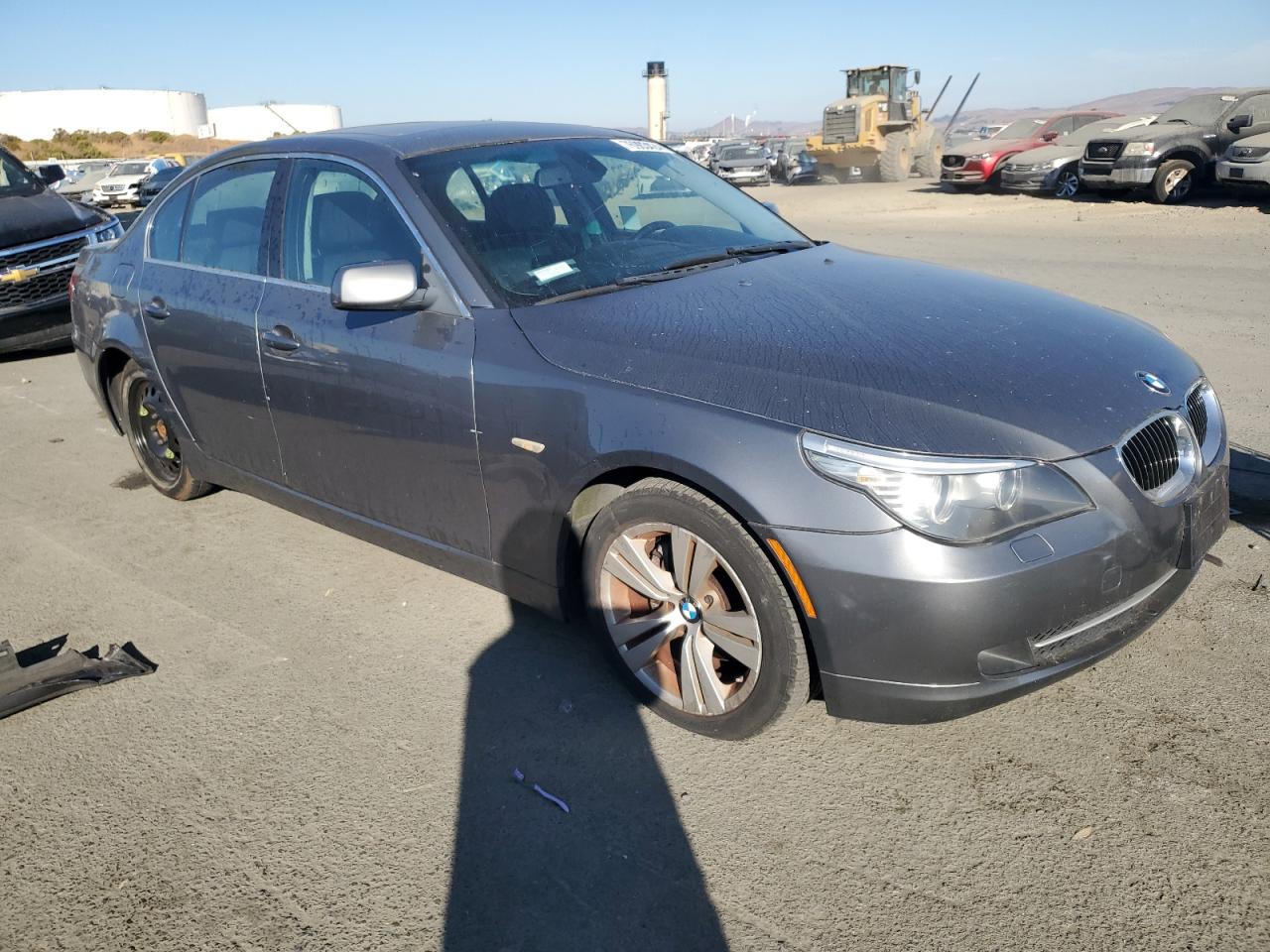 2009 BMW 5er VIN WBANU53519C119831 Copart auction photo, all over damage thumbnail 4