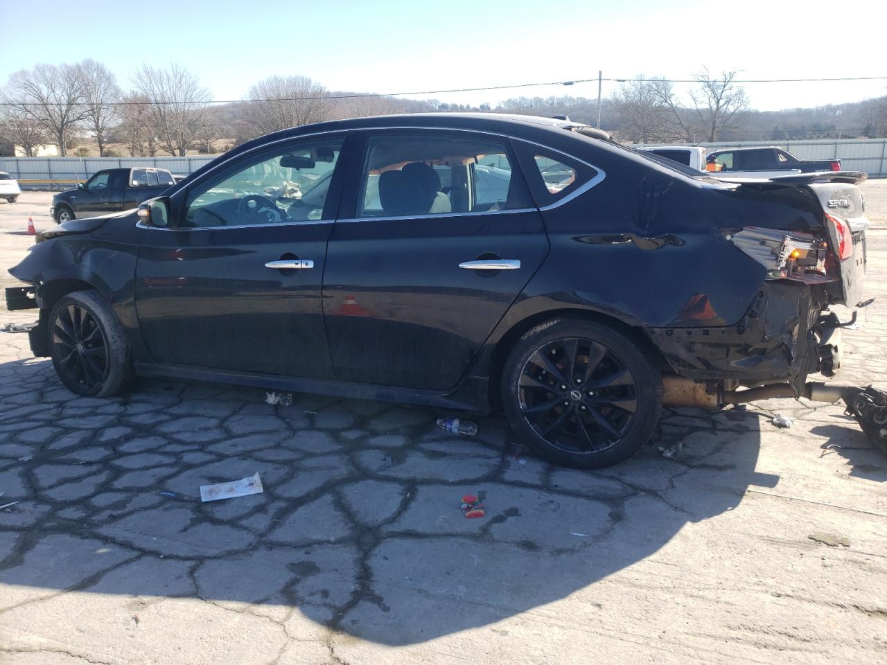2017 Nissan Sentra VIN 3N1AB7AP5HY406024 Copart auction photo, rear end / front end damage thumbnail 2