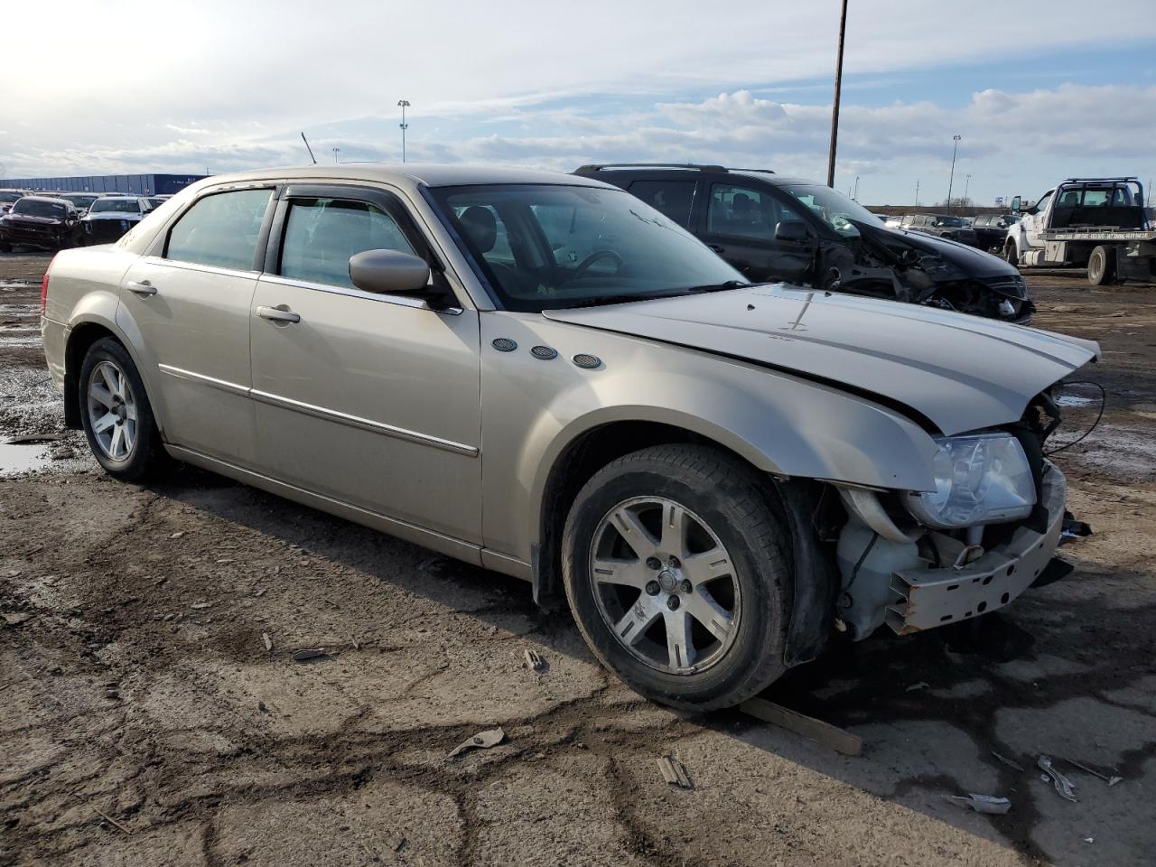 2008 Chrysler 300 VIN 2C3KA33G88H294775 Copart auction photo, front end damage thumbnail 4