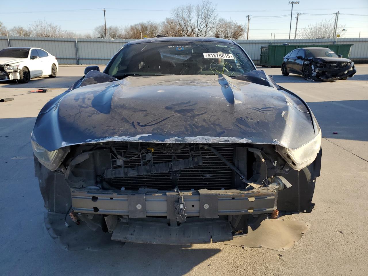 2015 Ford Mustang VIN 1FA6P8TH3F5304432 Copart auction photo, front end damage thumbnail 5