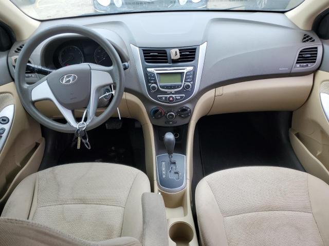 2012 Hyundai Accent VIN KMHCT4AEXCU071253 Copart auction photo, rear end damage thumbnail 8