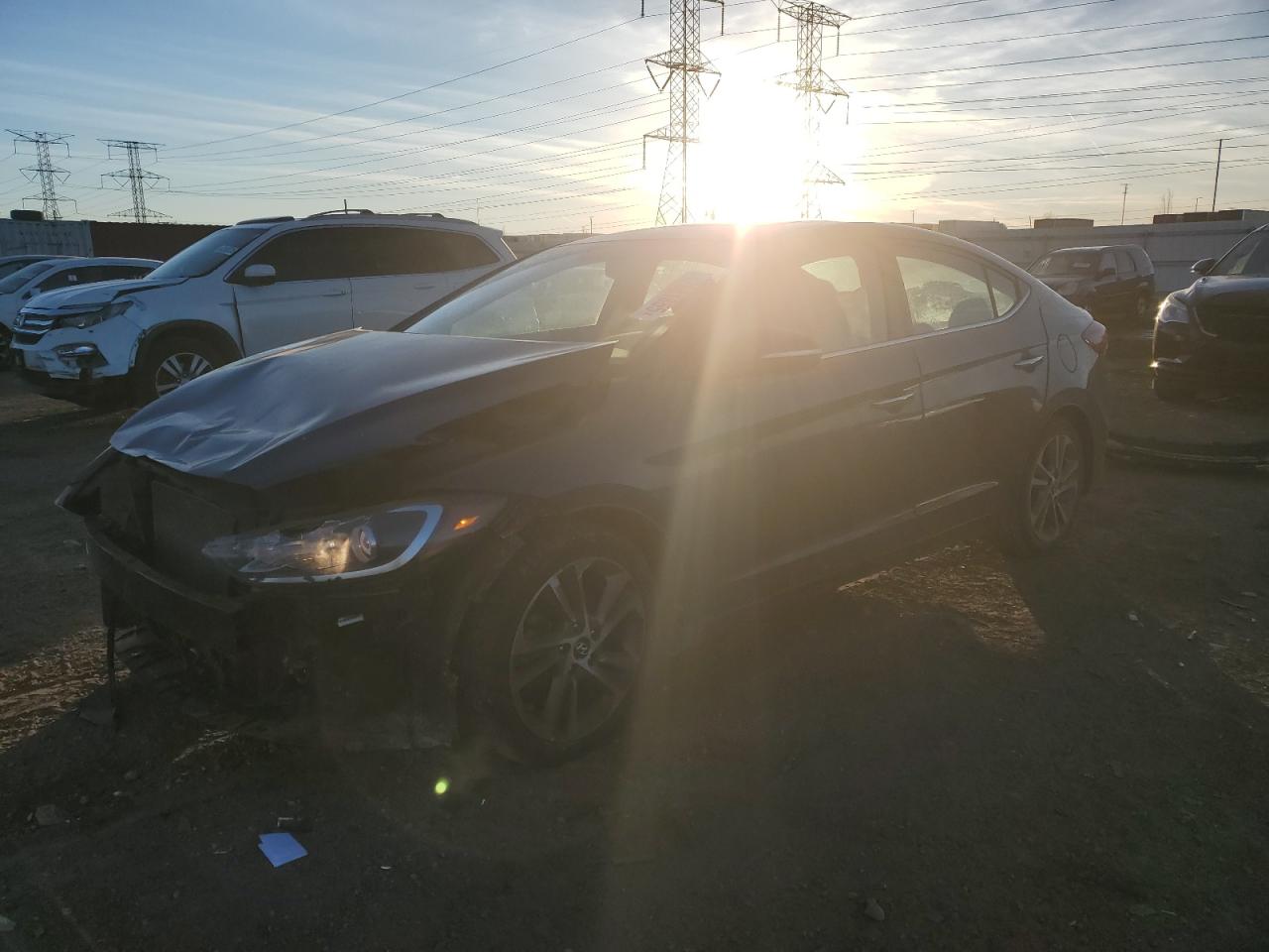 2017 Hyundai Elantra VIN 5NPD84LF5HH090679