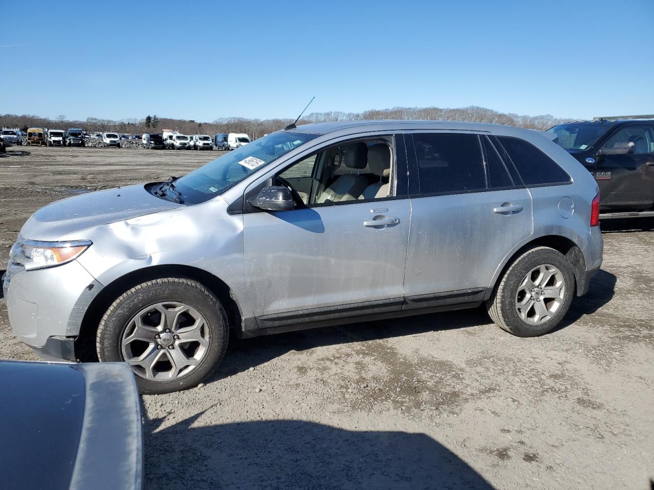 2013 Ford Edge VIN 2FMDK4JCXDBE29576 - Copart auction photo