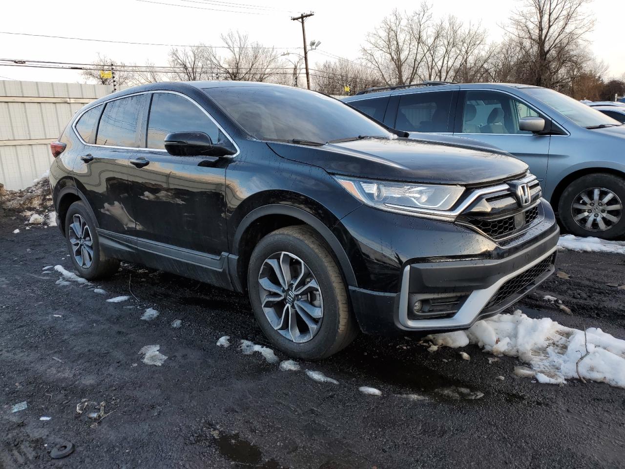 2022 Honda CR-V VIN 5J6RW2H56NA012800 Copart auction photo, vandalism damage thumbnail 4