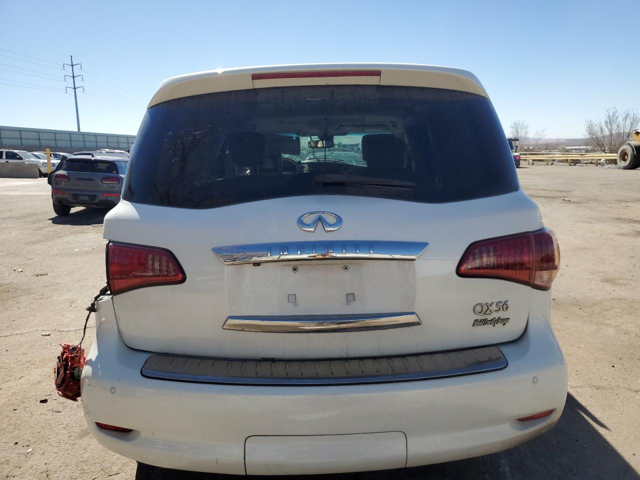 2012 Infiniti QX56 VIN JN8AZ2NE2C9016974 Copart auction photo, all over damage thumbnail 6