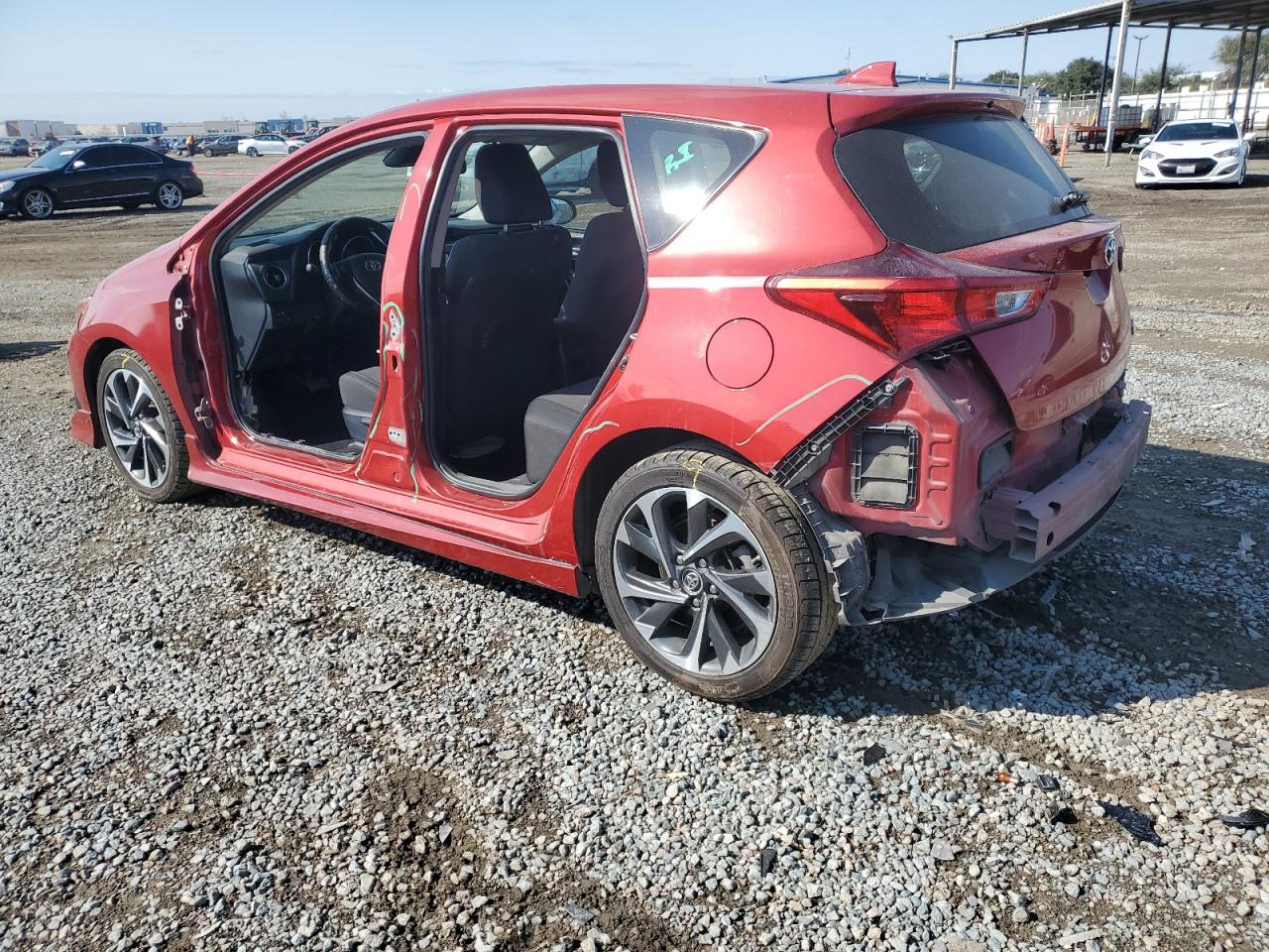2018 Toyota Corolla VIN JTNKARJE0JJ567188 Copart auction photo, side / rear end damage thumbnail 2