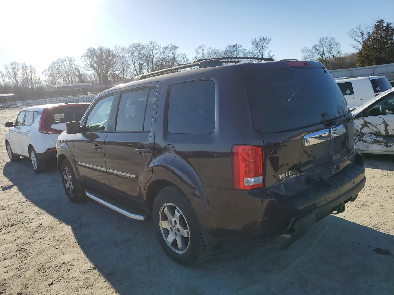 2011 Honda Pilot VIN 5FNYF3H99BB043455 Copart auction photo, rear end damage thumbnail 2